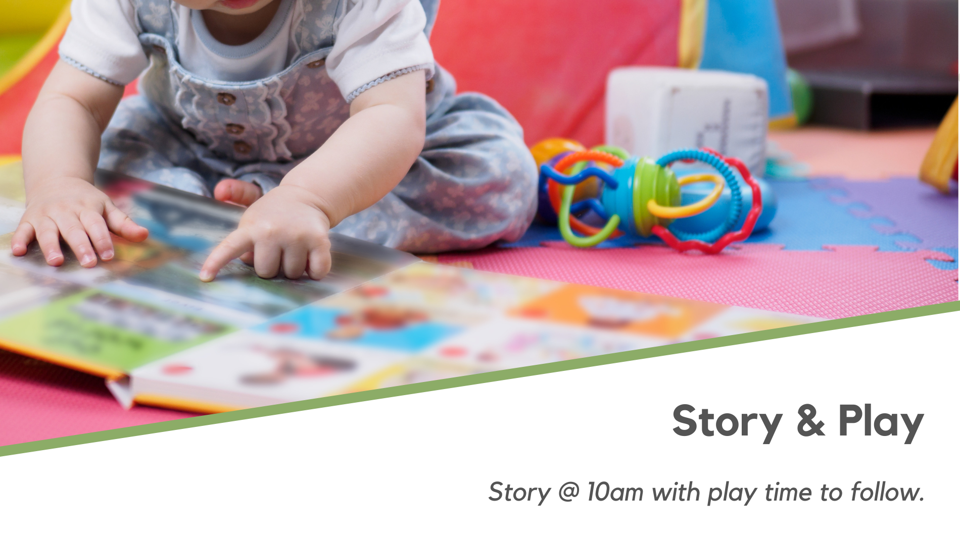 Free Play for Babies, Toddlers, and Preschoolers and their families