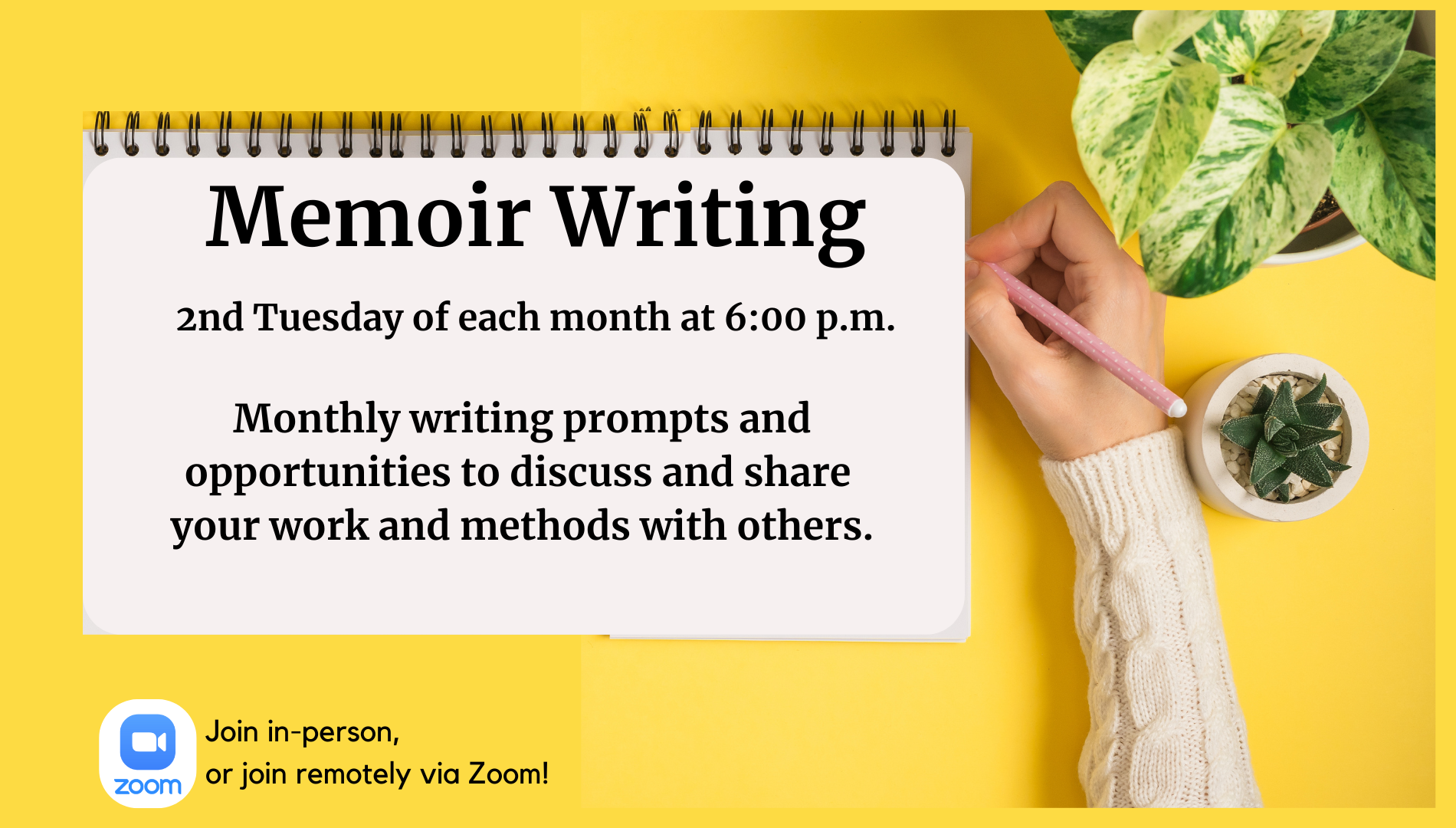 Memoir Writing Group