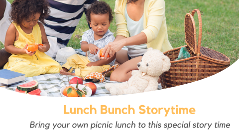 Bring your own picnic lunch to this special story time.