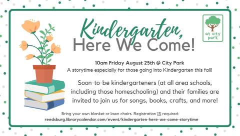 This storytime is hosted at City Park!