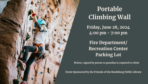 Portable Climbing wall June 28