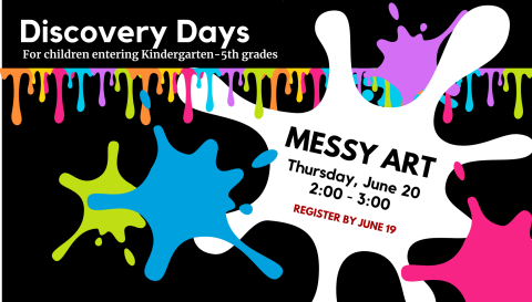 Discovery Days - Messy Art