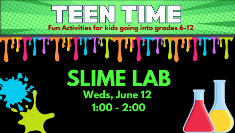 Teen Time Slime Lab