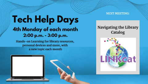 Tech Help Days: Navigating the Library Catalog