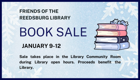 Friends of the Library Book Sale January 9-12