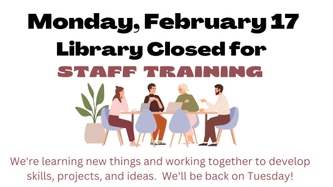 Staff Training Closed