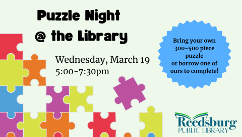 Puzzle Night at the Library