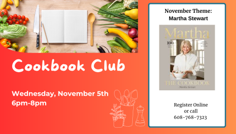 Cookbook Club November - Martha Stewart