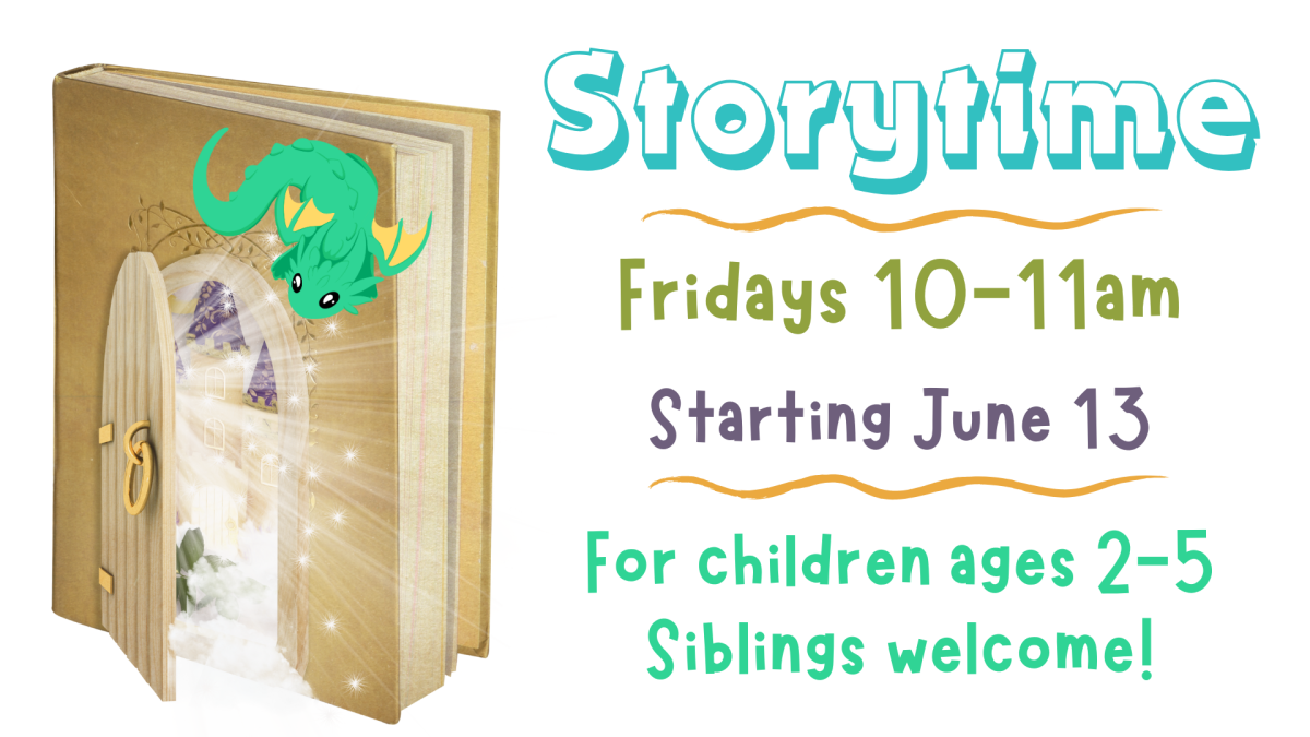 Storytime Fridays 10-11am