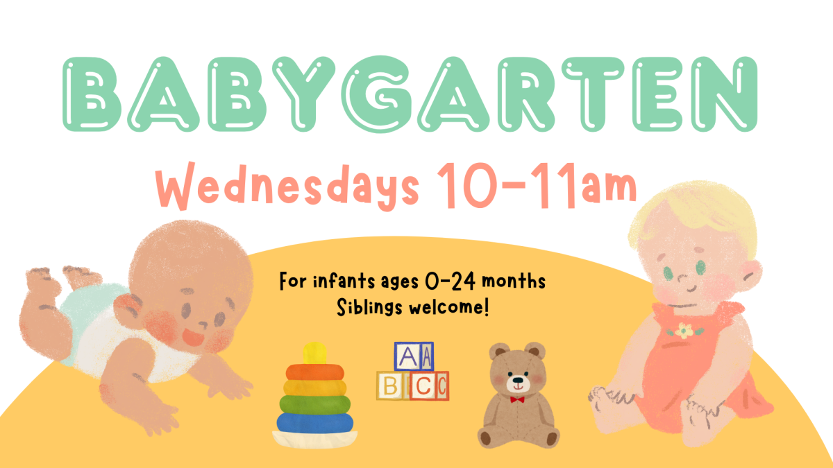 Babygarten Wednesdays 10-11am